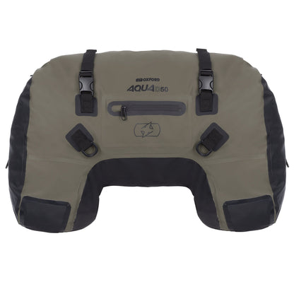 Oxford Aqua D-50 Duffle Bag Khaki / Black