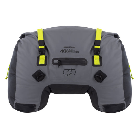Oxford Aqua D-50 Duffle Bag Black /  Grey  / Fluo