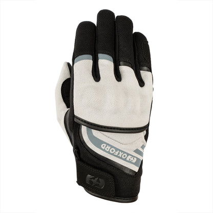 Oxford Dakar 1.0 Ladies Gloves - Silver / Black