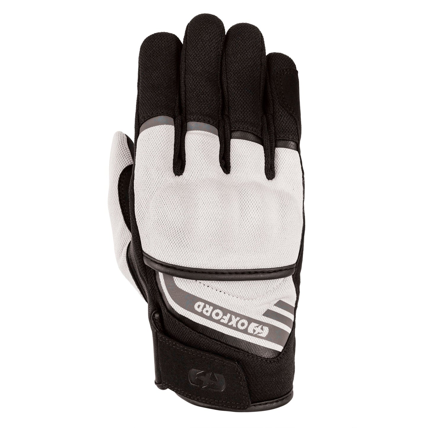 Oxford Dakar 1.0 Mens Gloves - Silver / Black