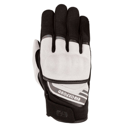 Oxford Dakar 1.0 Mens Gloves - Silver / Black
