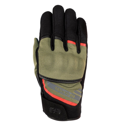 Oxford Dakar 1.0 Mens Gloves - Green / Red
