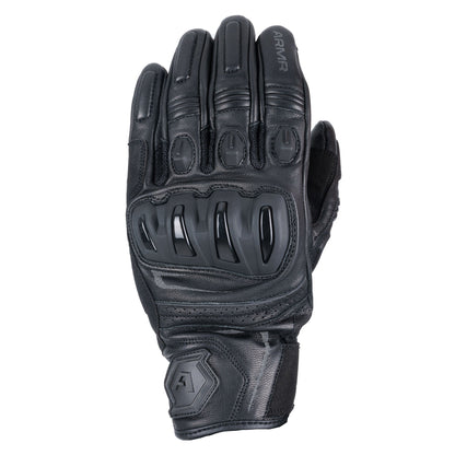 ARMR Raiden 3.0 Mens Leather Gloves - Black