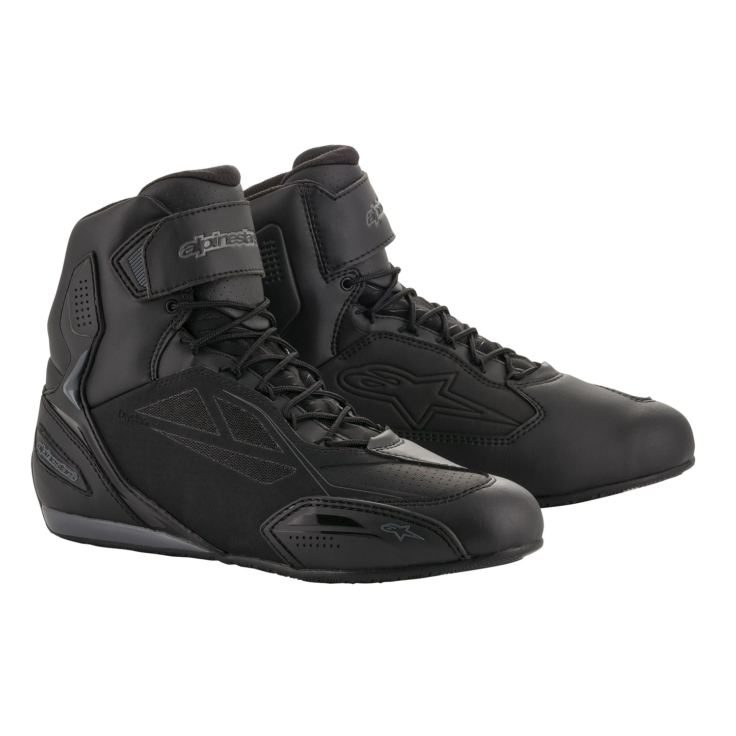 Alpinestars Faster-3 Drystar Waterproof Shoes - Black / Cool Grey