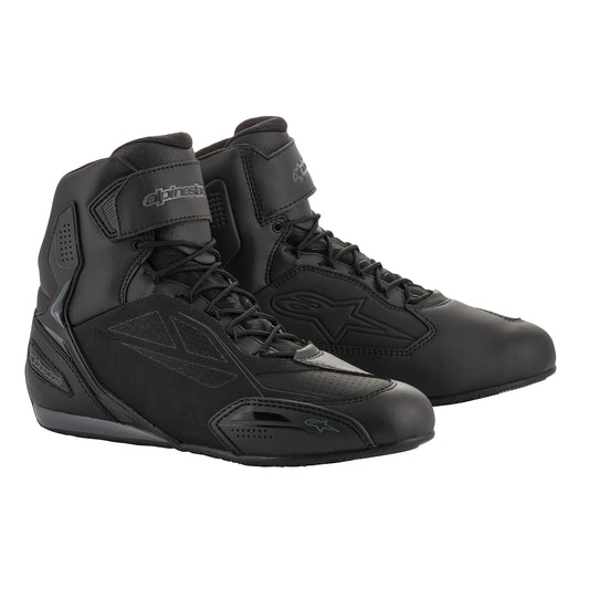 Alpinestars Faster-3 Drystar Waterproof Shoes - Black / Cool Grey