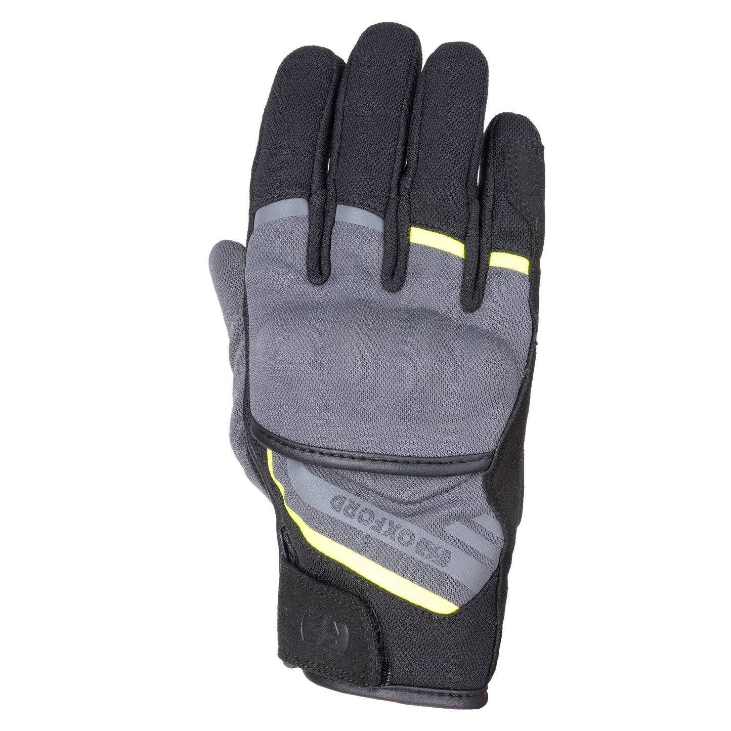 Oxford Dakar 1.0 Mens Gloves - Charcoal / Yellow