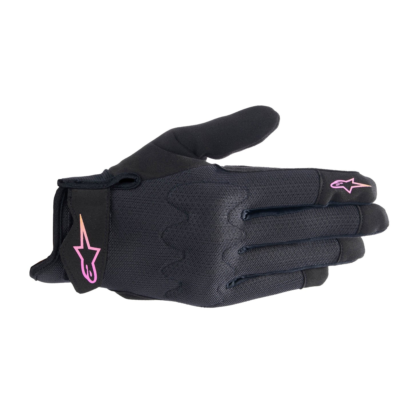 Stated Air Womens Glove Blk Yell Pink
