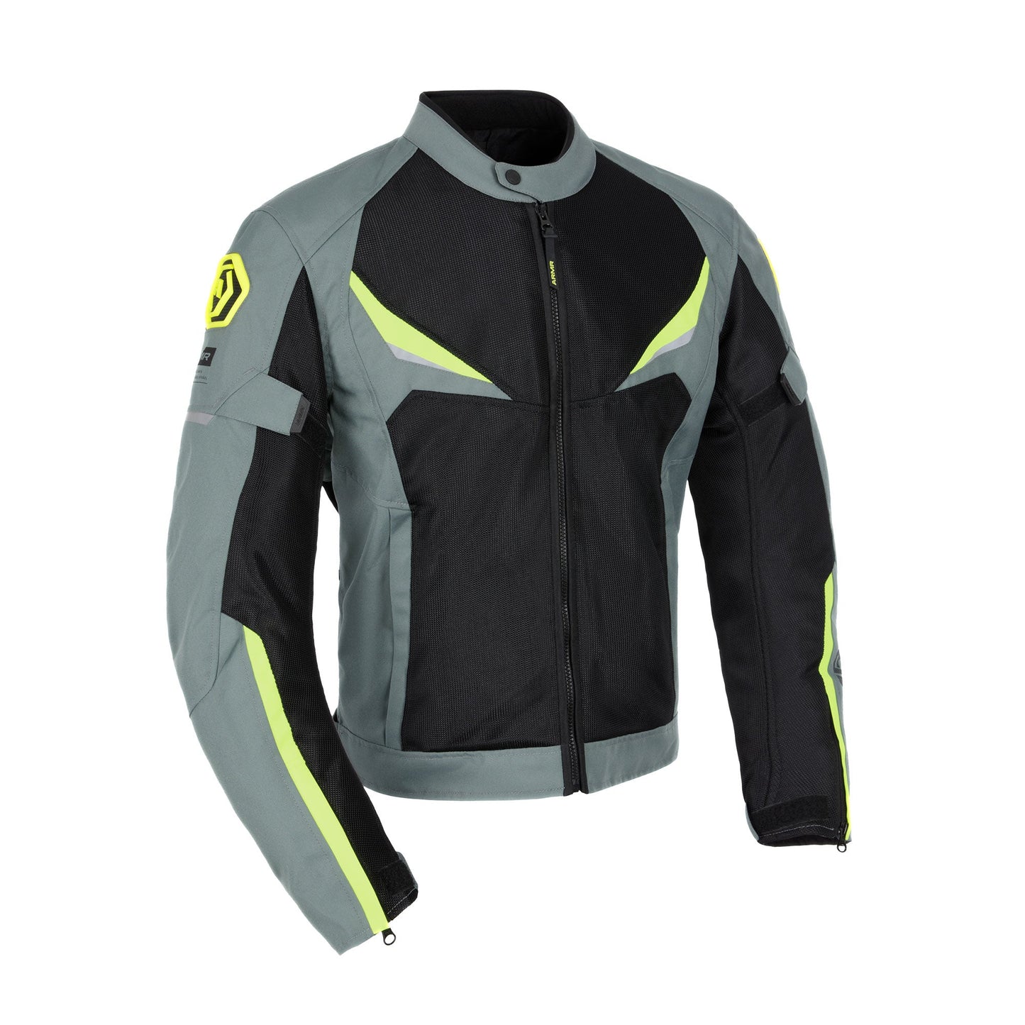 ARMR Eyoshi 3.0 Air Mens Jacket - Black / Green / Fluo Yellow