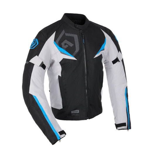 ARMR Eyoshi 3.0 Waterproof Mens Jacket - Black / Light Grey / Blue