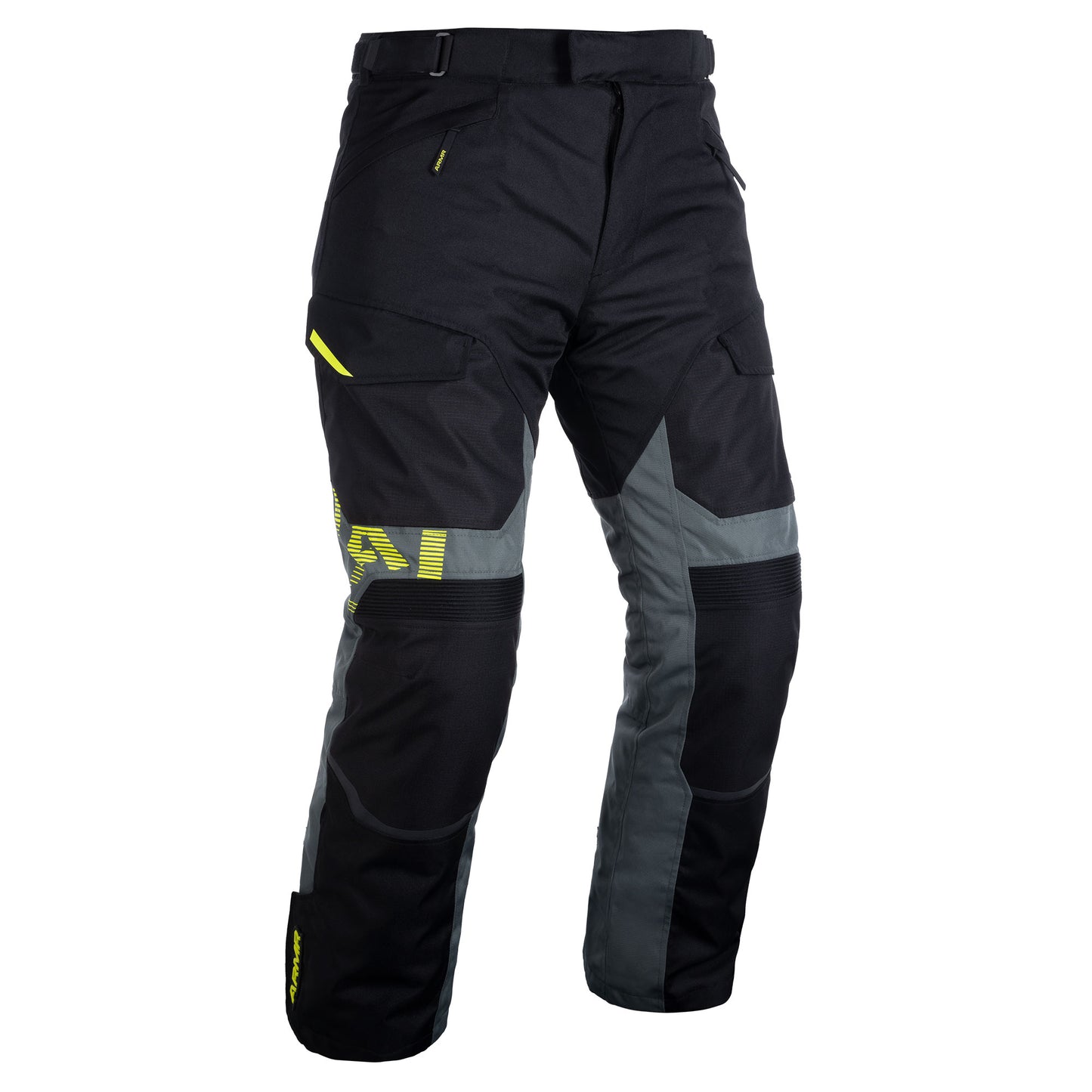 ARMR Kumaji 3.0 Waterproof Mens Pants - Black / Green / Fluo Yellow R