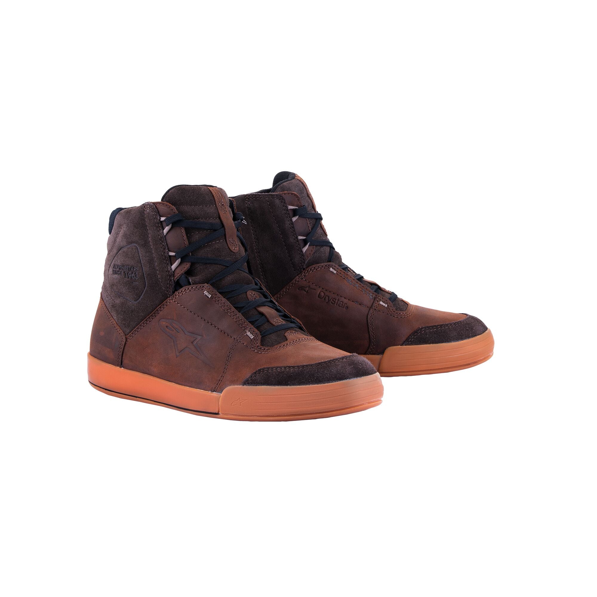 Alpinestars Chrome Crafted Drystar Waterproof Shoes - Brown Gum