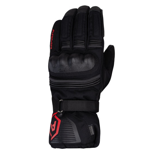 ARMR Kumaji 3.0 Waterproof Mens Gloves - Black / Red