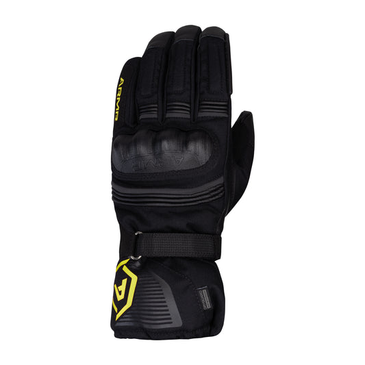 ARMR Kumaji 3.0 Waterproof Mens Gloves - Black / Yellow