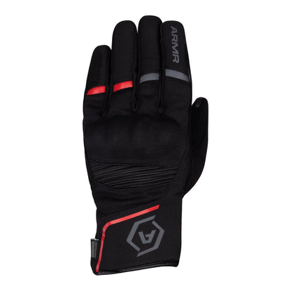 ARMR Eyoshi 3.0 Waterproof Mens Gloves - Black / Red
