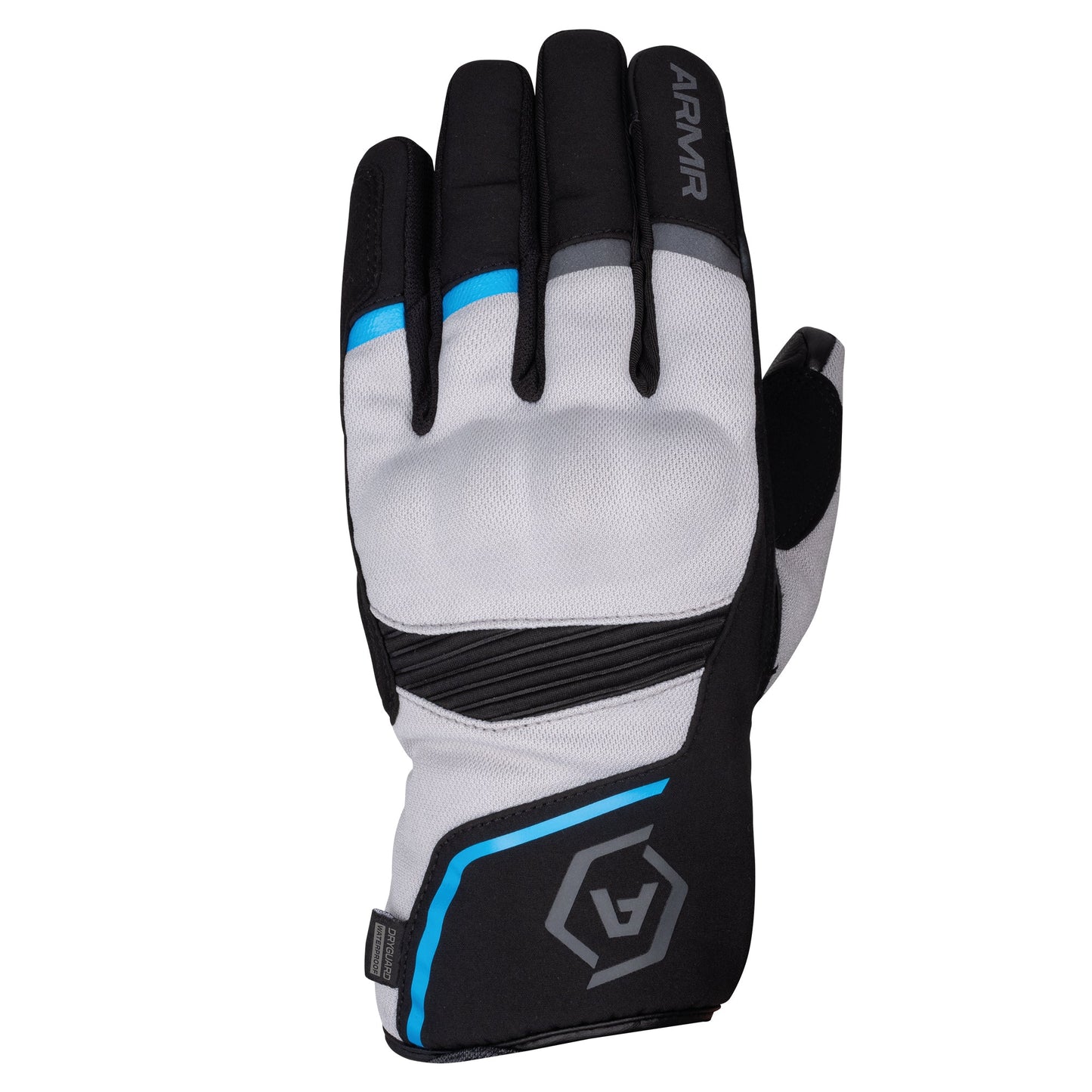 ARMR Eyoshi 3.0 Waterproof Mens Gloves - Black / Light Grey / Blue