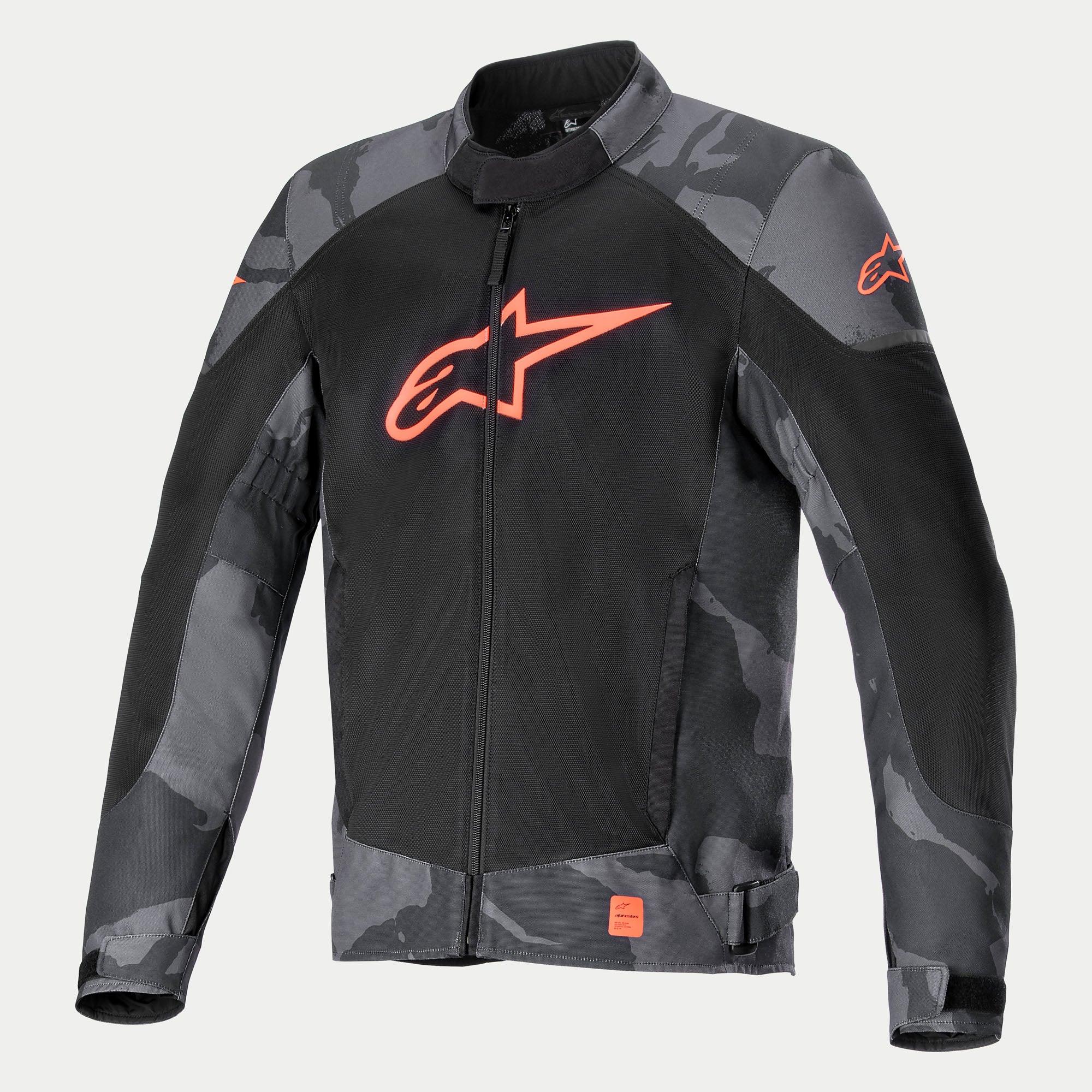Alpinestars T SP X Superair Mesh Jacket - Grey / Camo / Red / Fluo