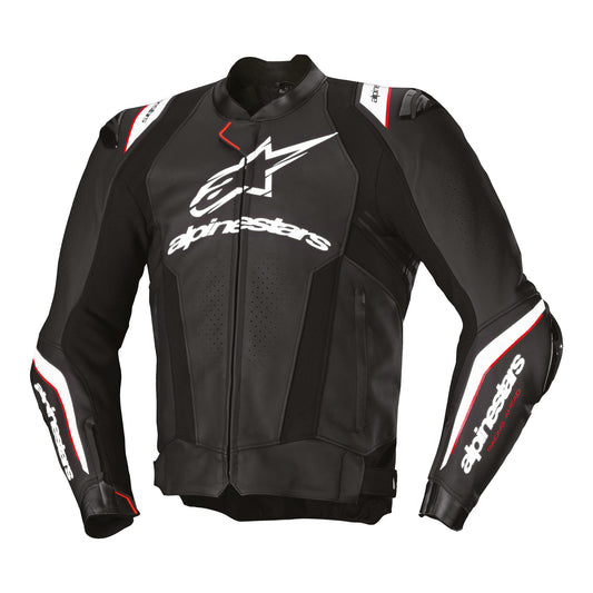 Alpine Missile V3 Ignition Leather Jacket Black White