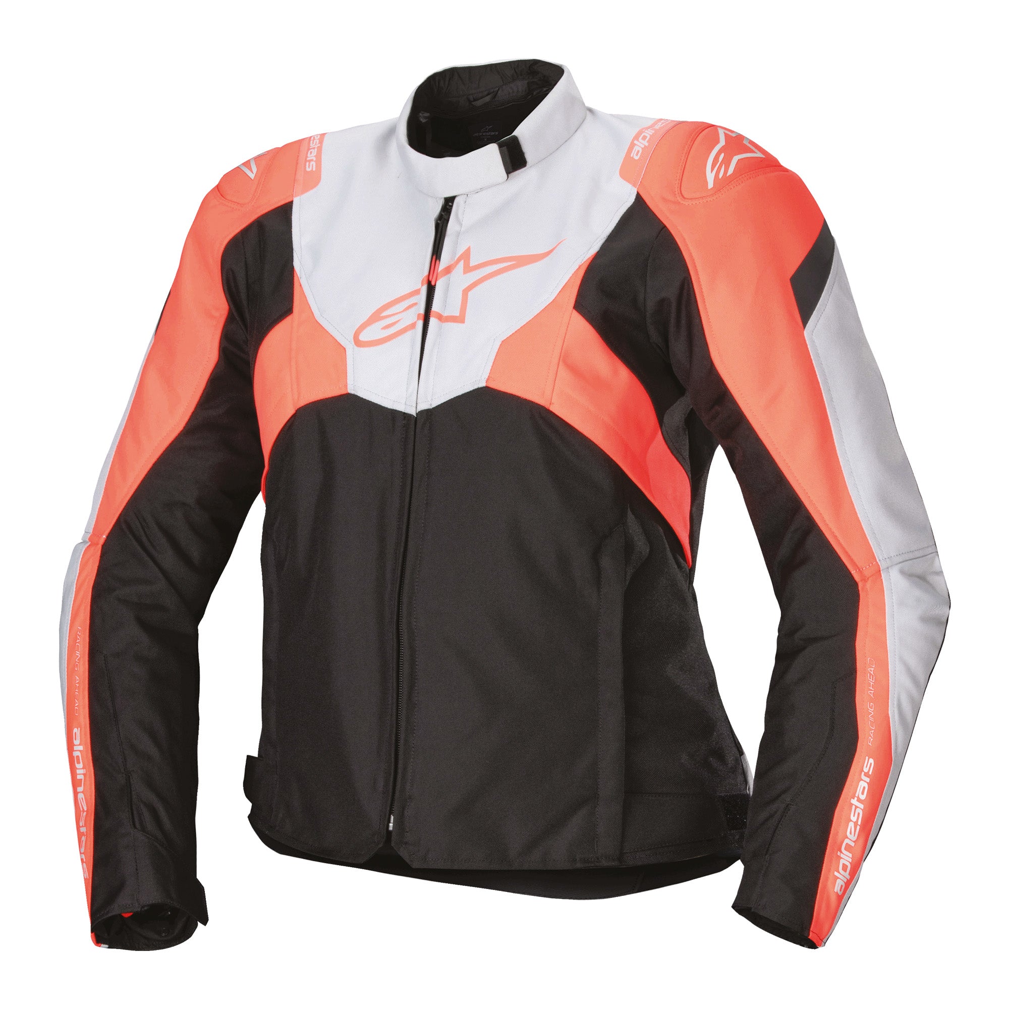 Alpinestars Stella T-Jaws V4 Waterproof Jacket - Black / Ice Grey / Fluo