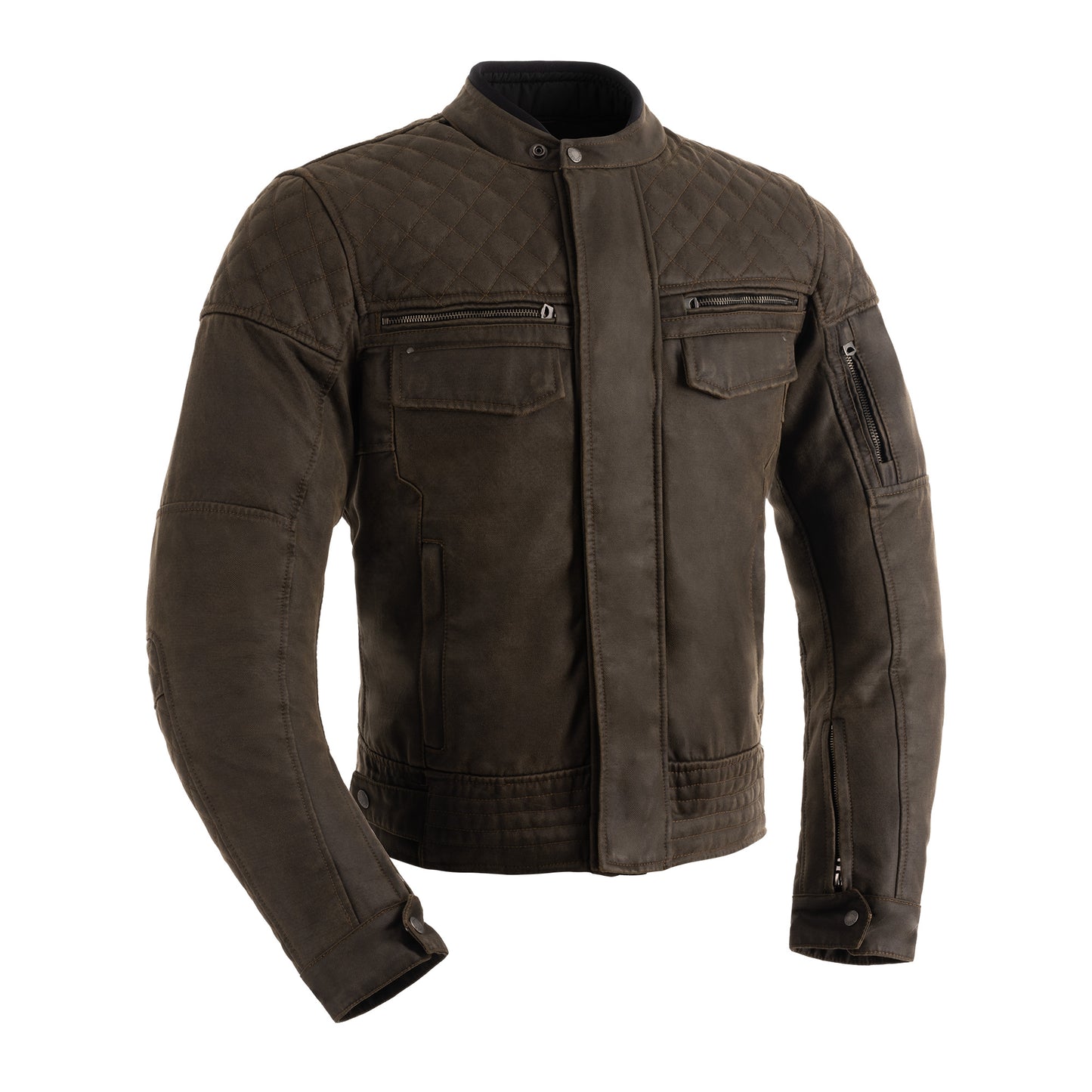 Oxford Hardy 2.0 Mens Wax Jacket - Khaki