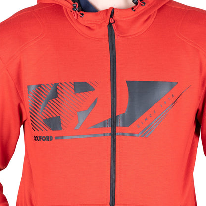 Oxford Oxford Super Hoodie 2.0 Mens Sports Hoodie - Red