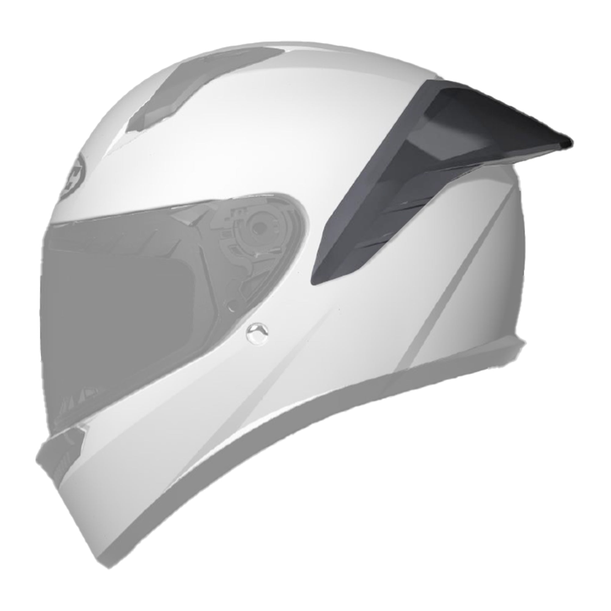 HJC C10 Spoiler Free Smoke