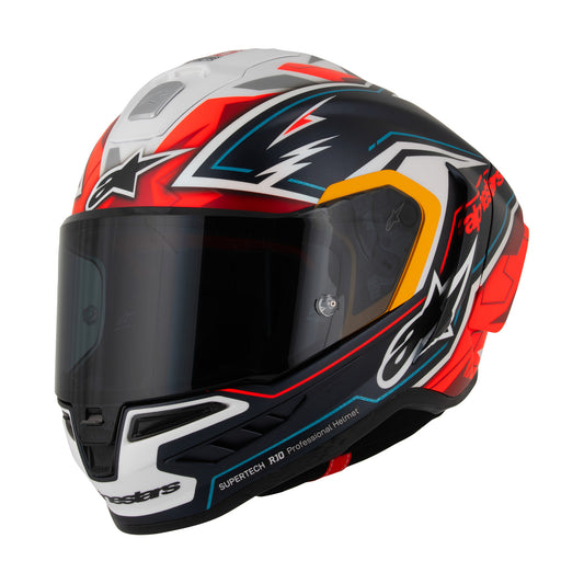 Alpinestars Supertech R10 Pedro Acosta - Blue / Red / White / Matt