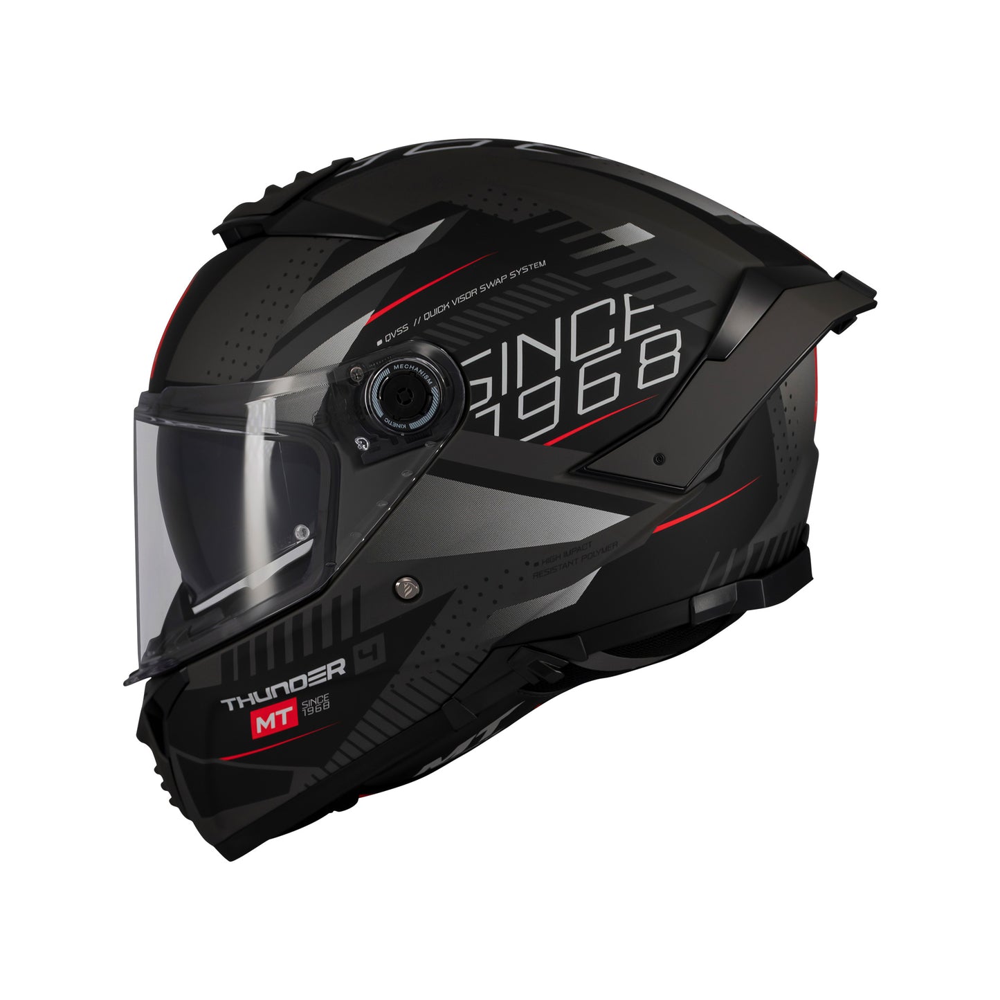 MT Thunder 4 Lumin D1 Matt - Black