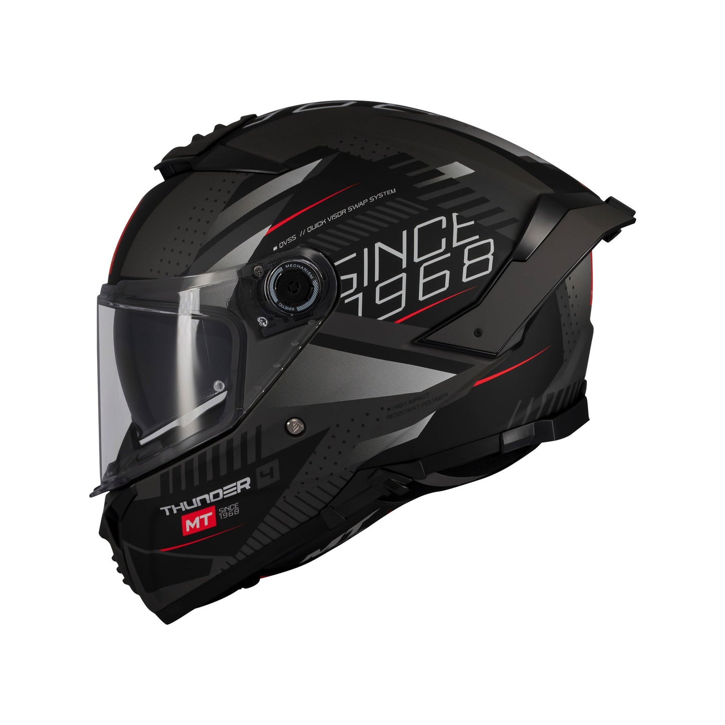 MT Thunder 4 Lumin D1 Matt - Black