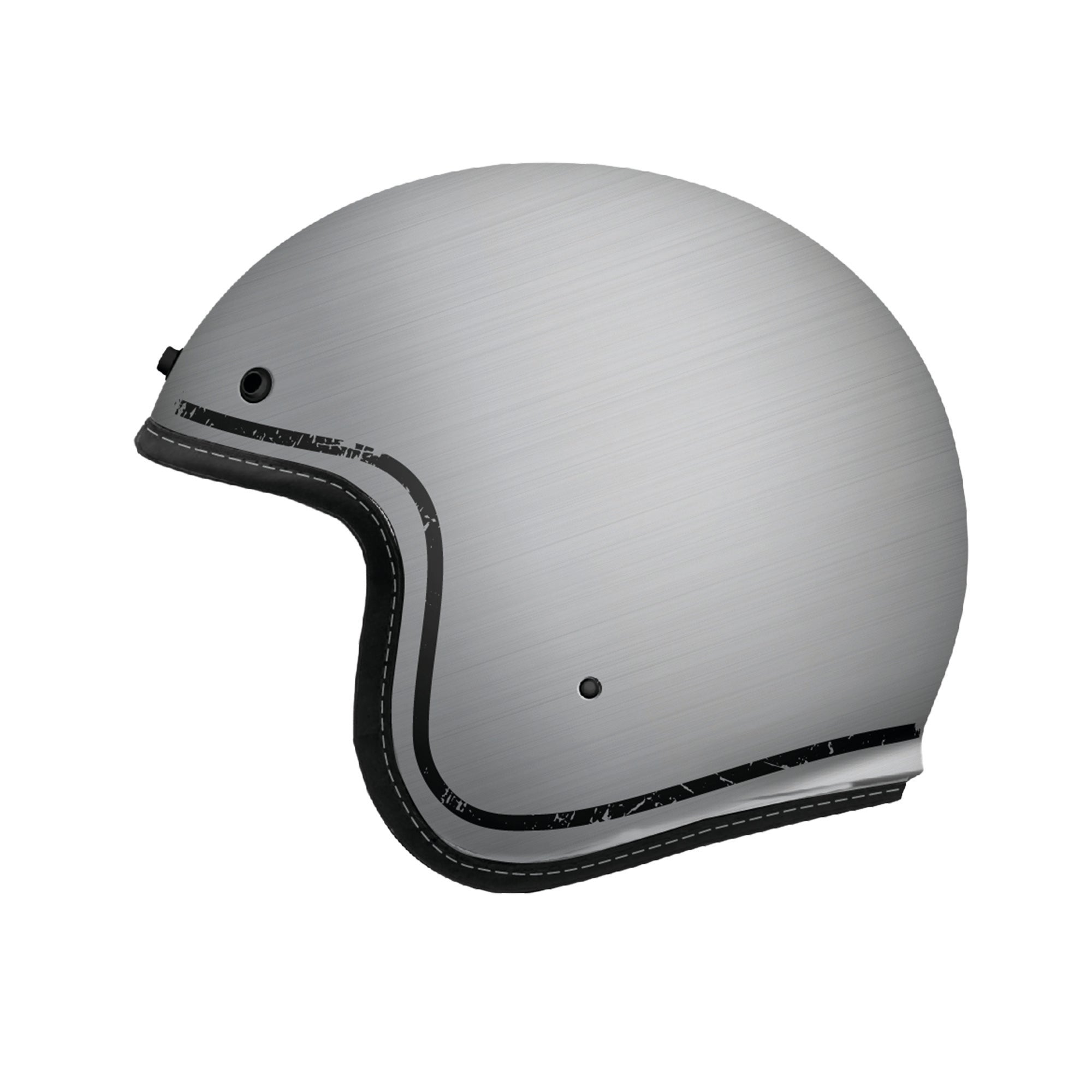 MT Le Mans 2 SV S Scratched Chrome A2 Matt