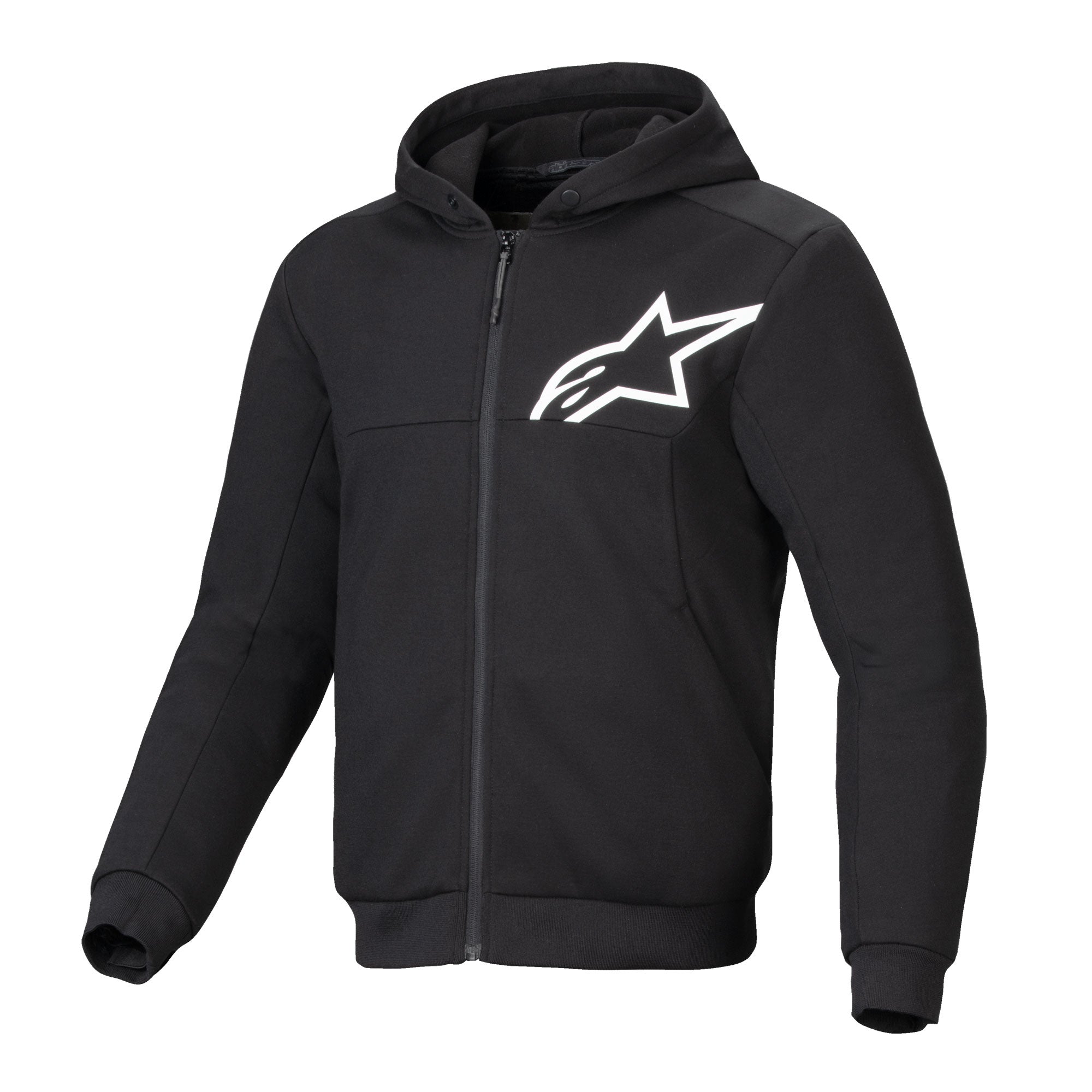 Chrome V2 Sport Hoodie - Black / White