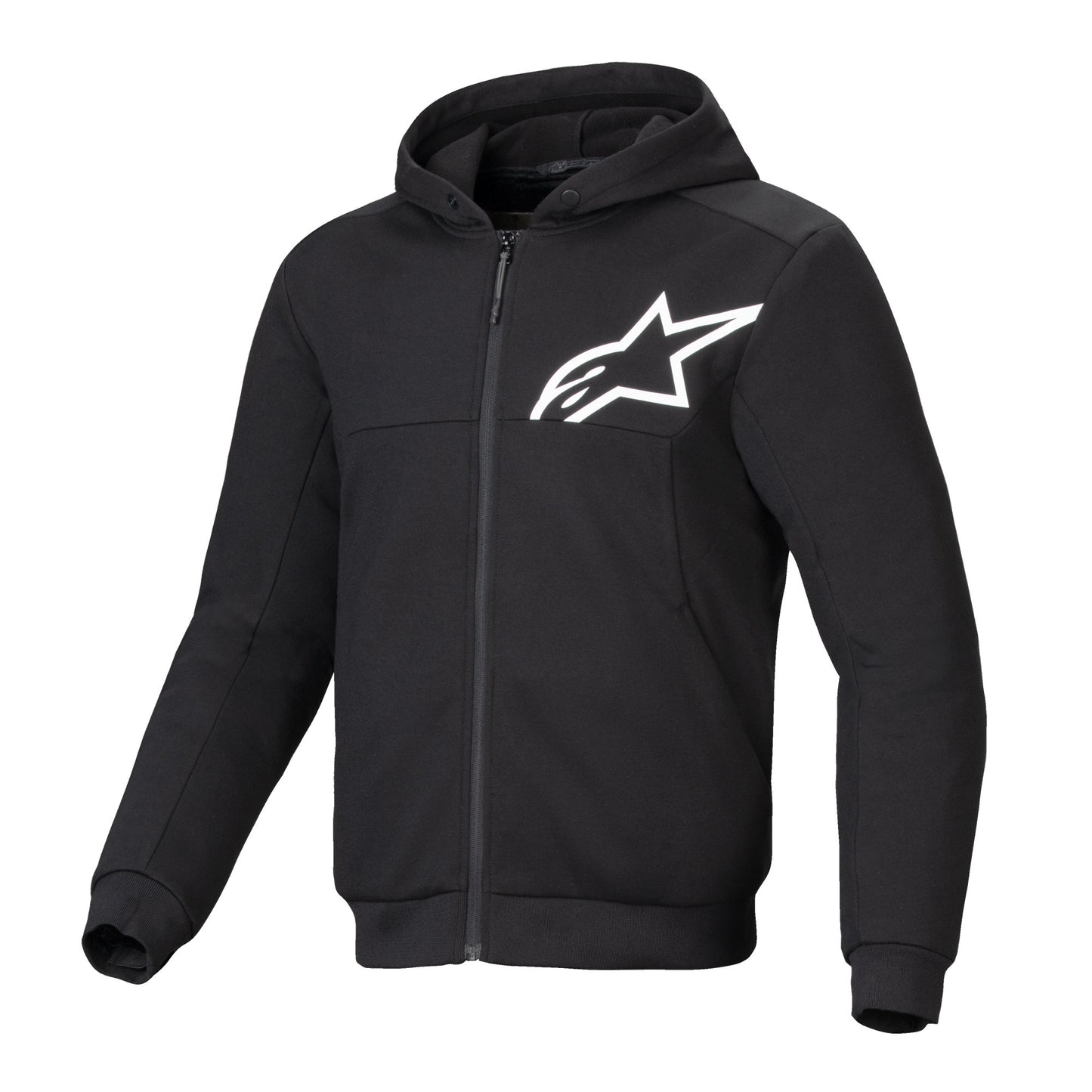 Chrome V2 Sport Hoodie - Black / White