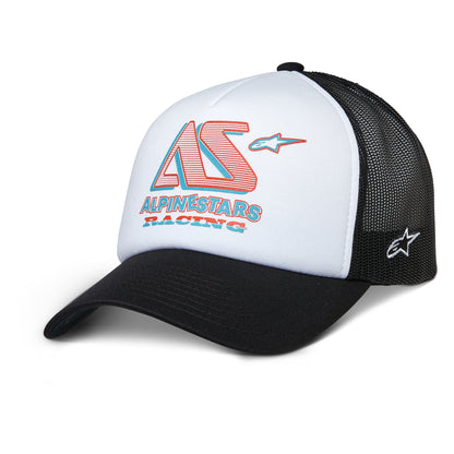 Alpinestars Ayess Trucker Hat - White / Black
