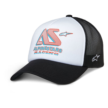 Alpinestars Ayess Trucker Hat - White / Black