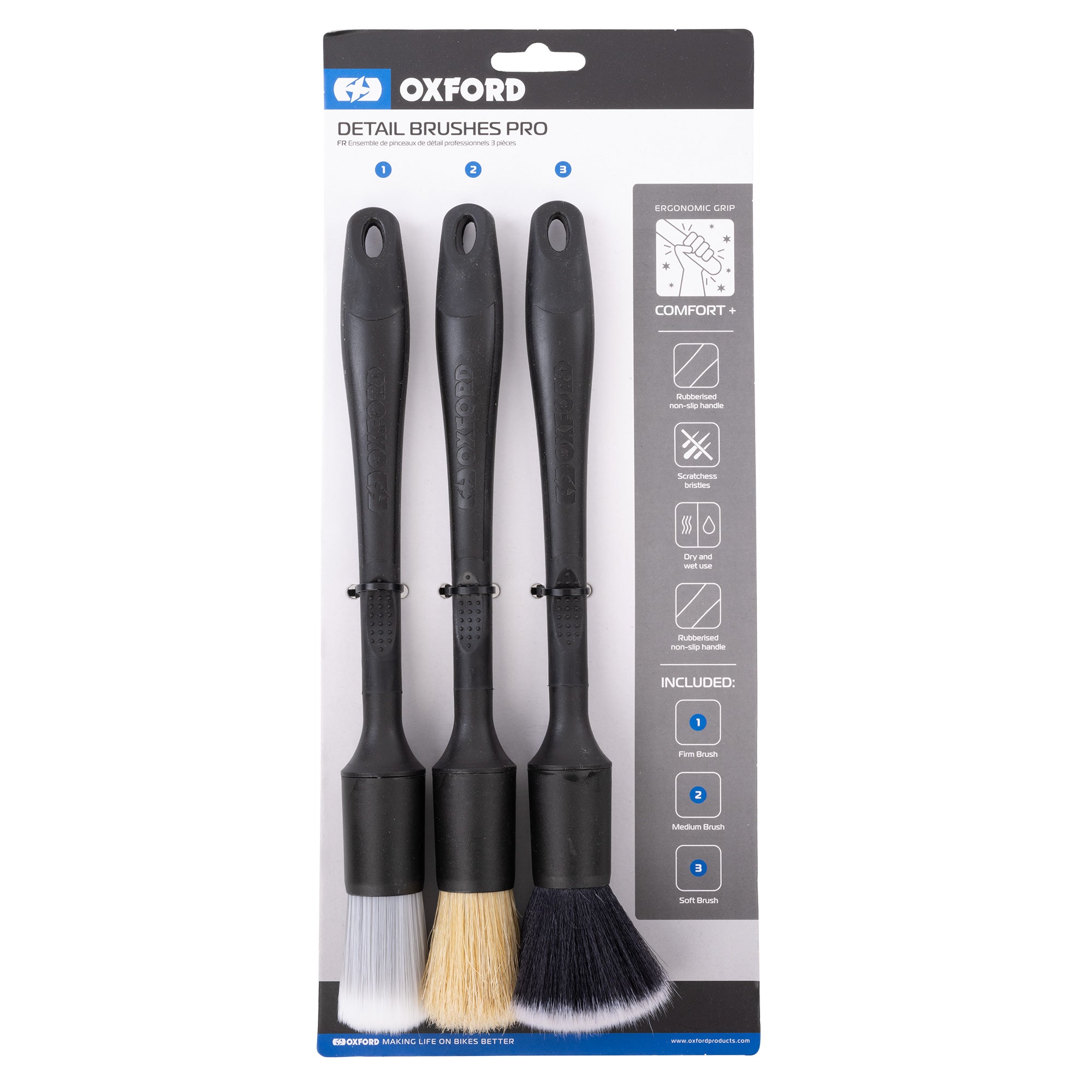 Oxford Detailing Brushes Pro (Set)