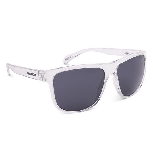 Oxford Oxford Sahara Clear Frame Sunglasses - Smoke Lens