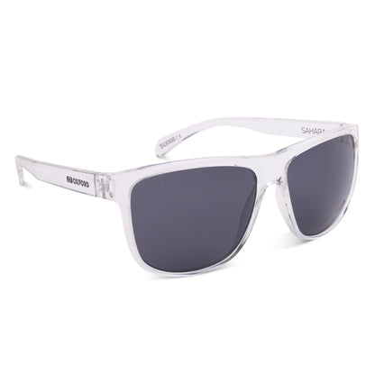 Oxford Oxford Sahara Clear Frame Sunglasses - Smoke Lens