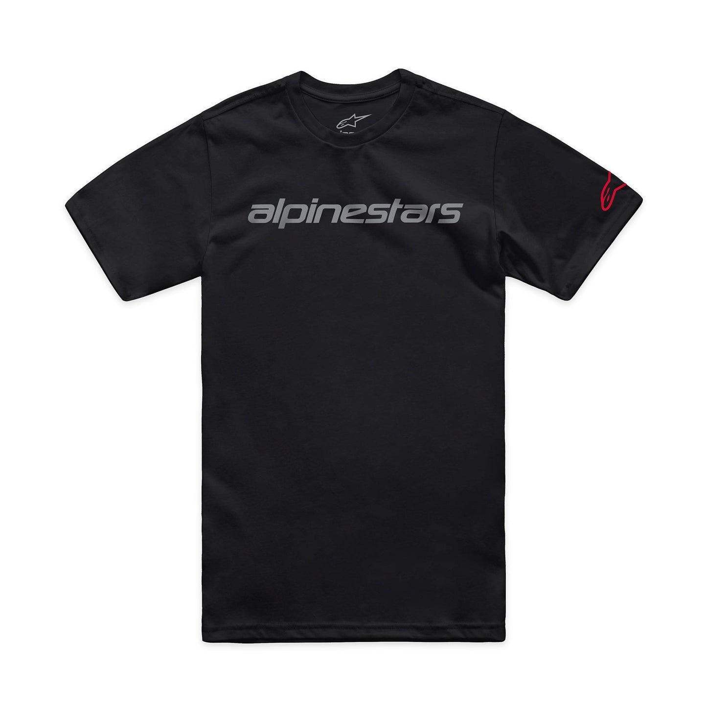 Alpinestars Linear Wordmark 2.0 CSF Tee - Black / Grey / Red