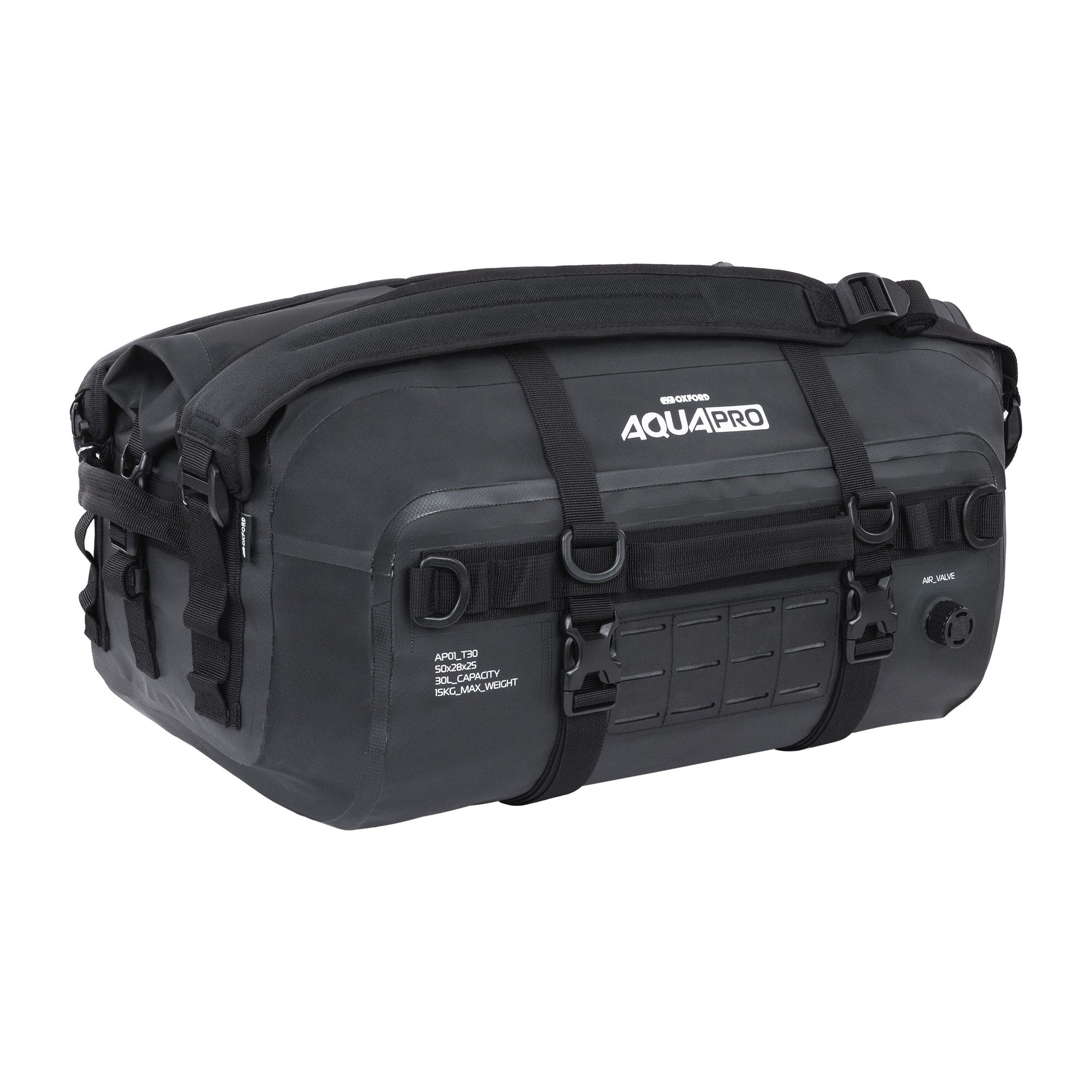 Oxford Aqua Pro T-30 Roll Bag Black