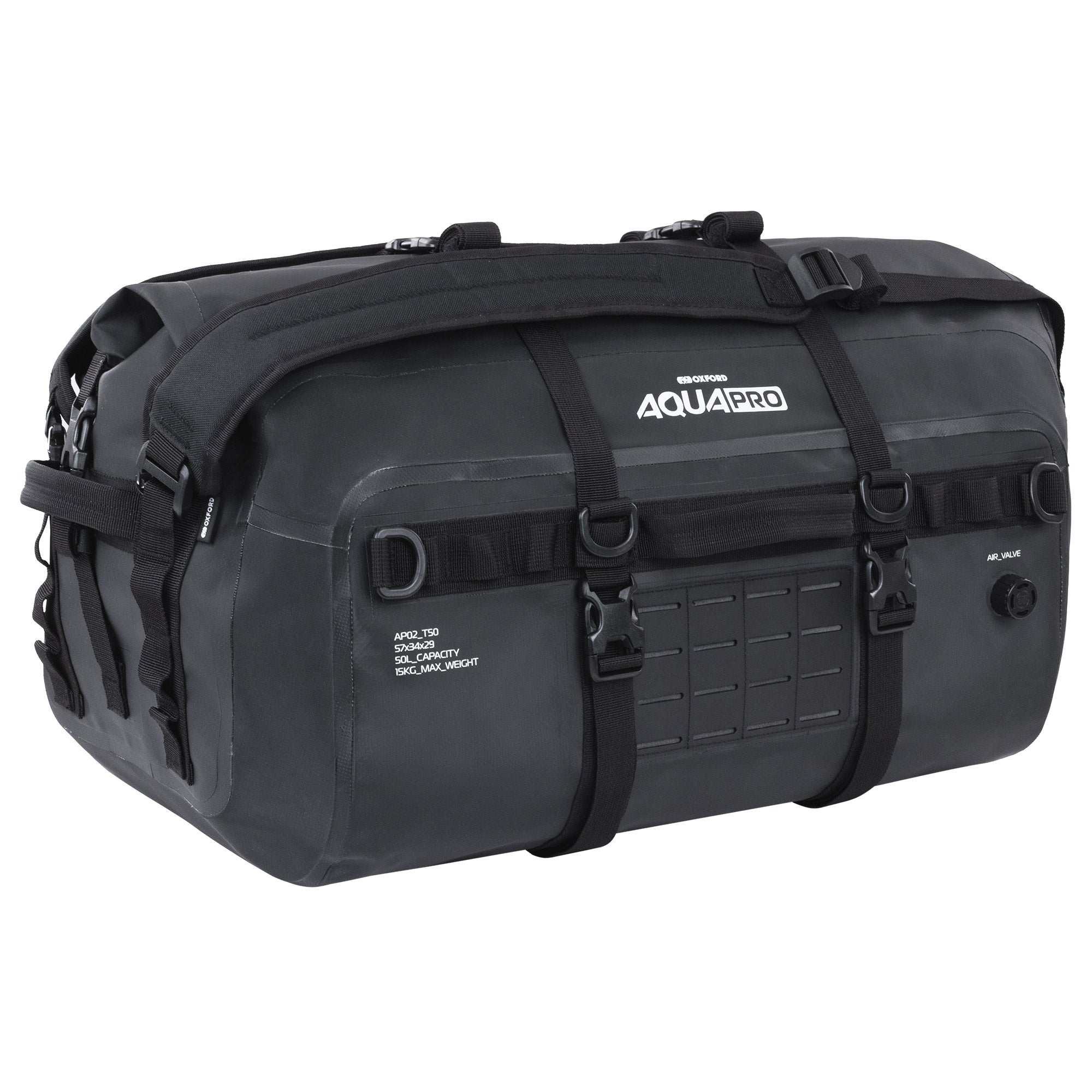 Oxford Aqua Pro T-50 Roll Bag Black