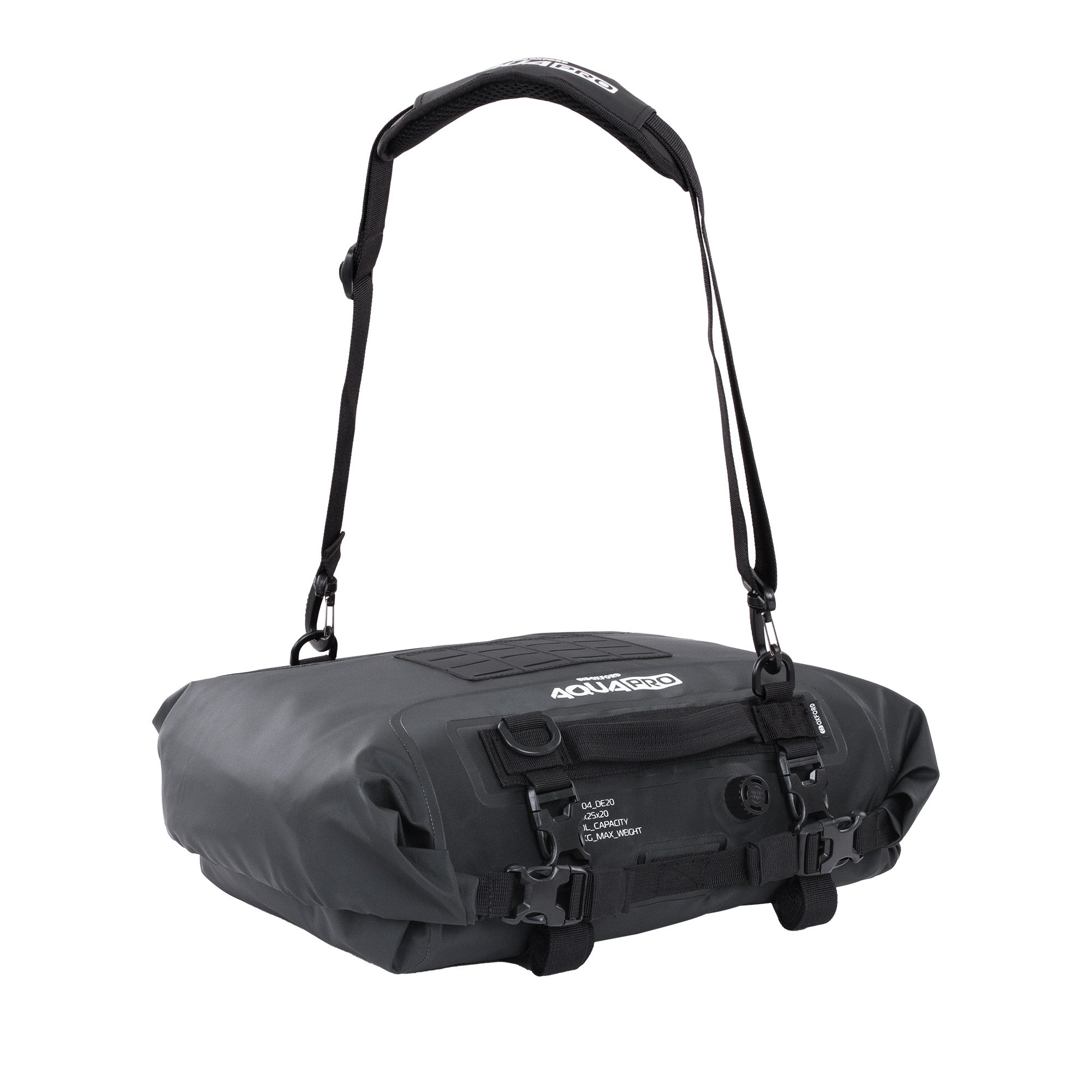 Oxford Aqua Pro DE-20 Roll Bag Black