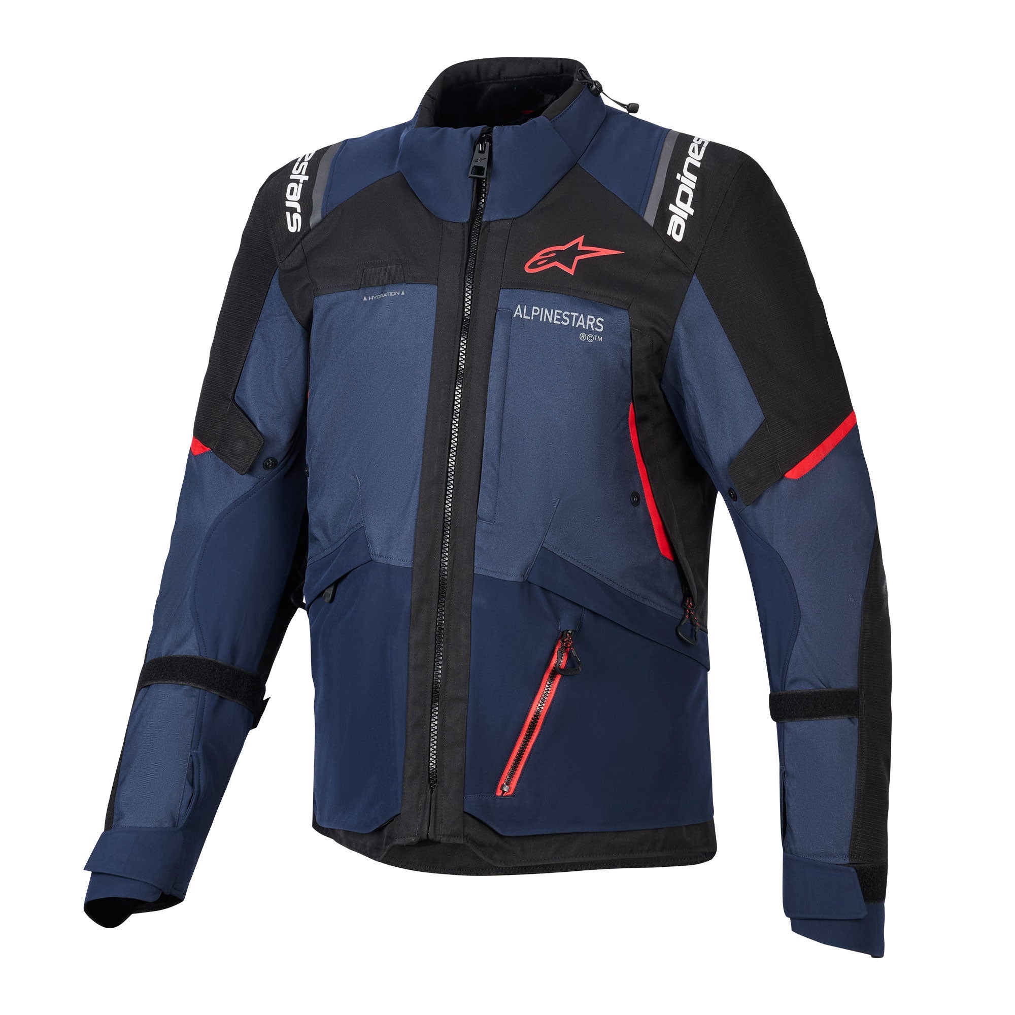Alpinestars Andes V4 Drystar Waterproof Jacket - Night Navy / Mood Indigo / Black
