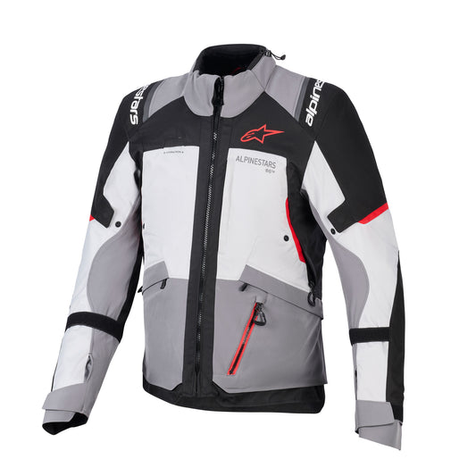 Andes V4 Drystar Jacket Dark Grey Ice Grey Blk Bright Red