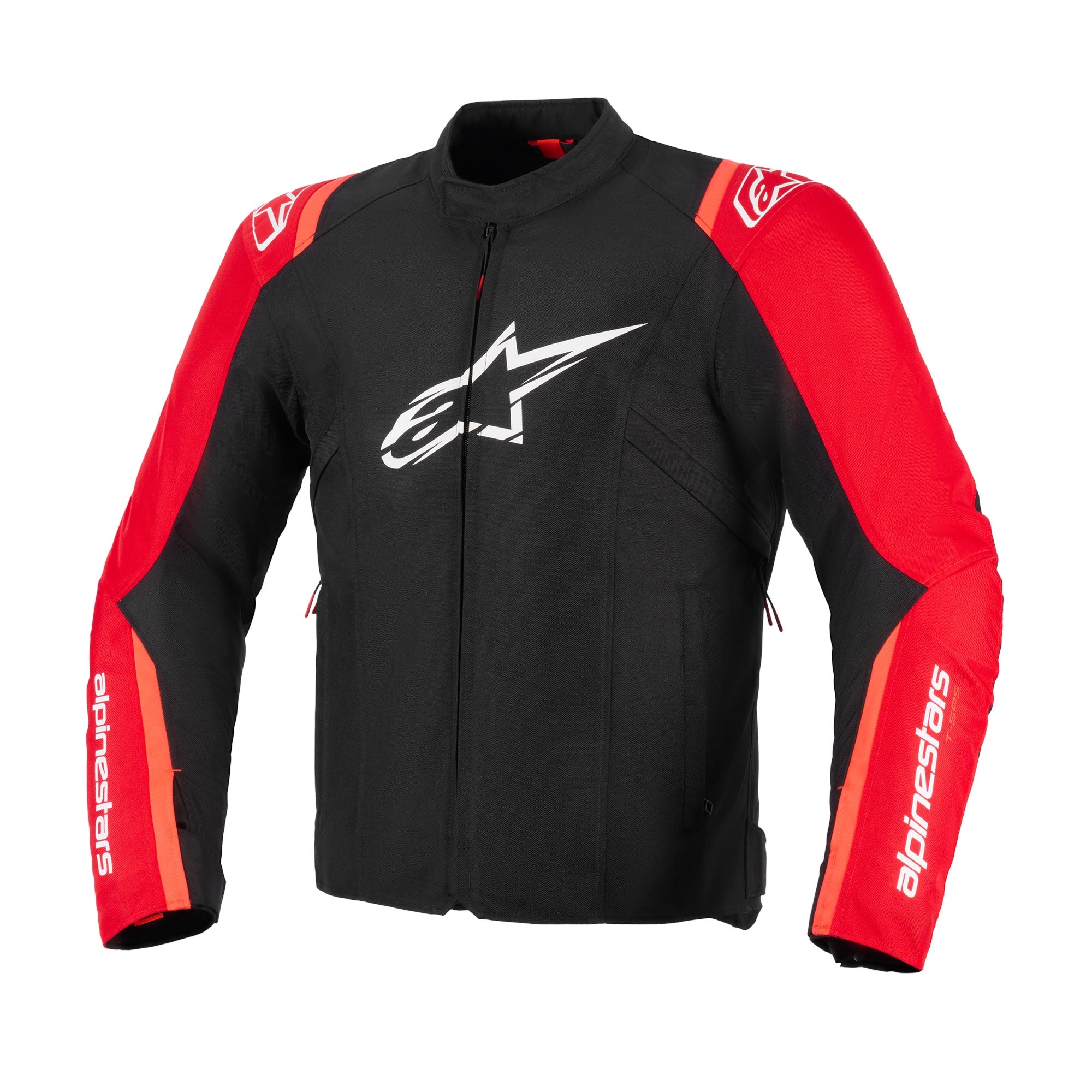 T-SPS V2 WP Jacket Black Red Red Fluo