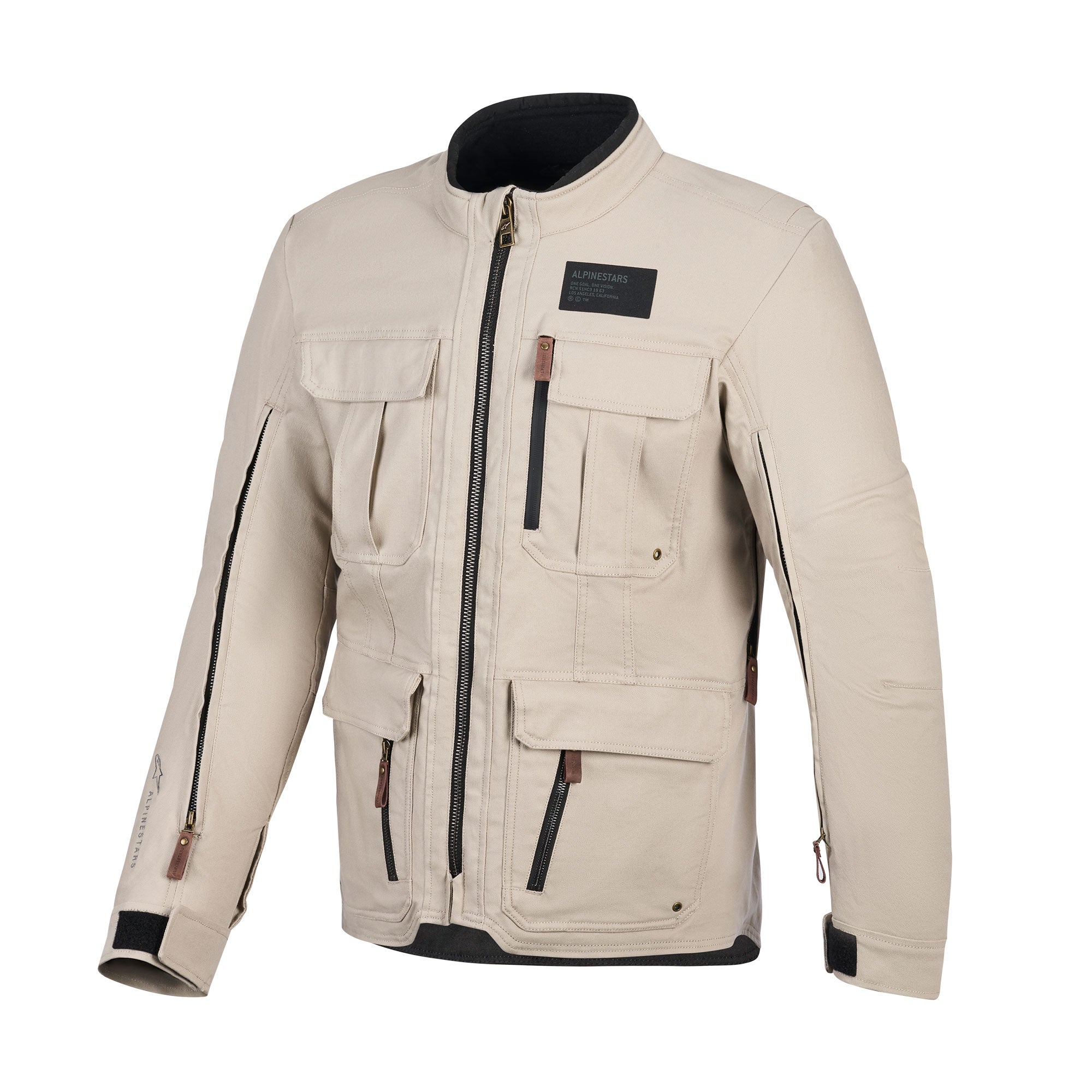 Alpinestars Borrego Drystar Waterproof Jacket - Warm Grey