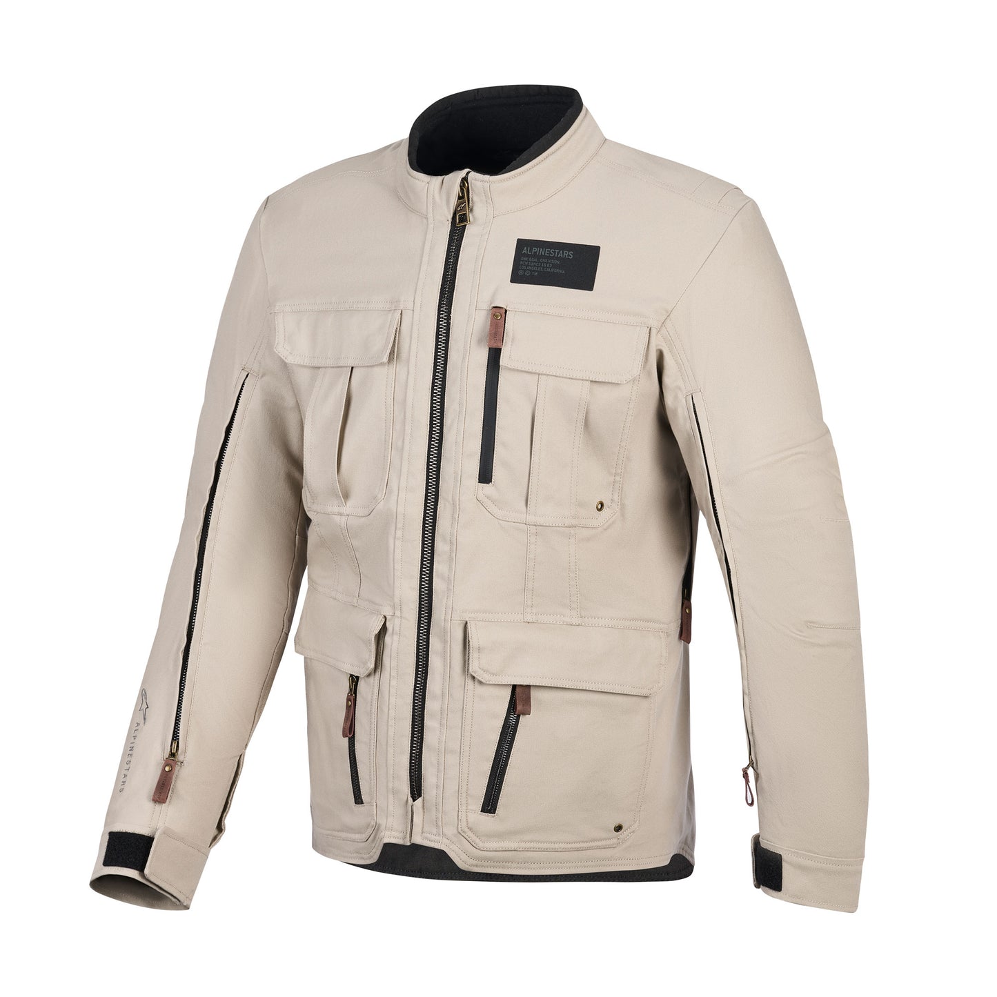 Alpinestars Borrego Drystar Waterproof Jacket - Warm Grey