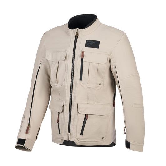 Alpinestars Borrego Drystar Waterproof Jacket - Warm Grey