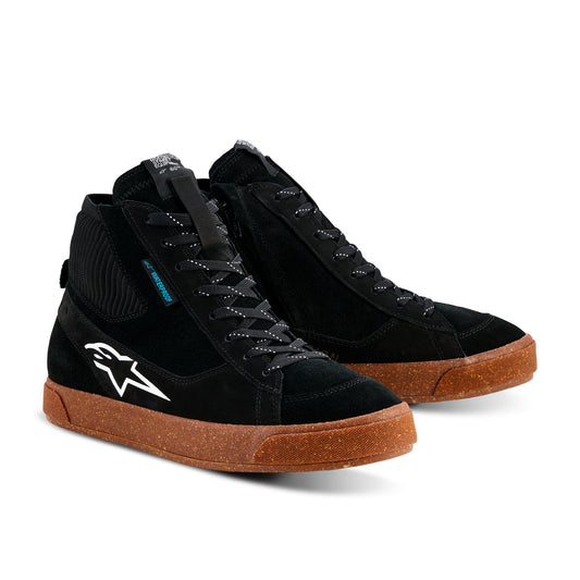 Alpinestars Stated Waterproof Shoes - Black / Gum / White