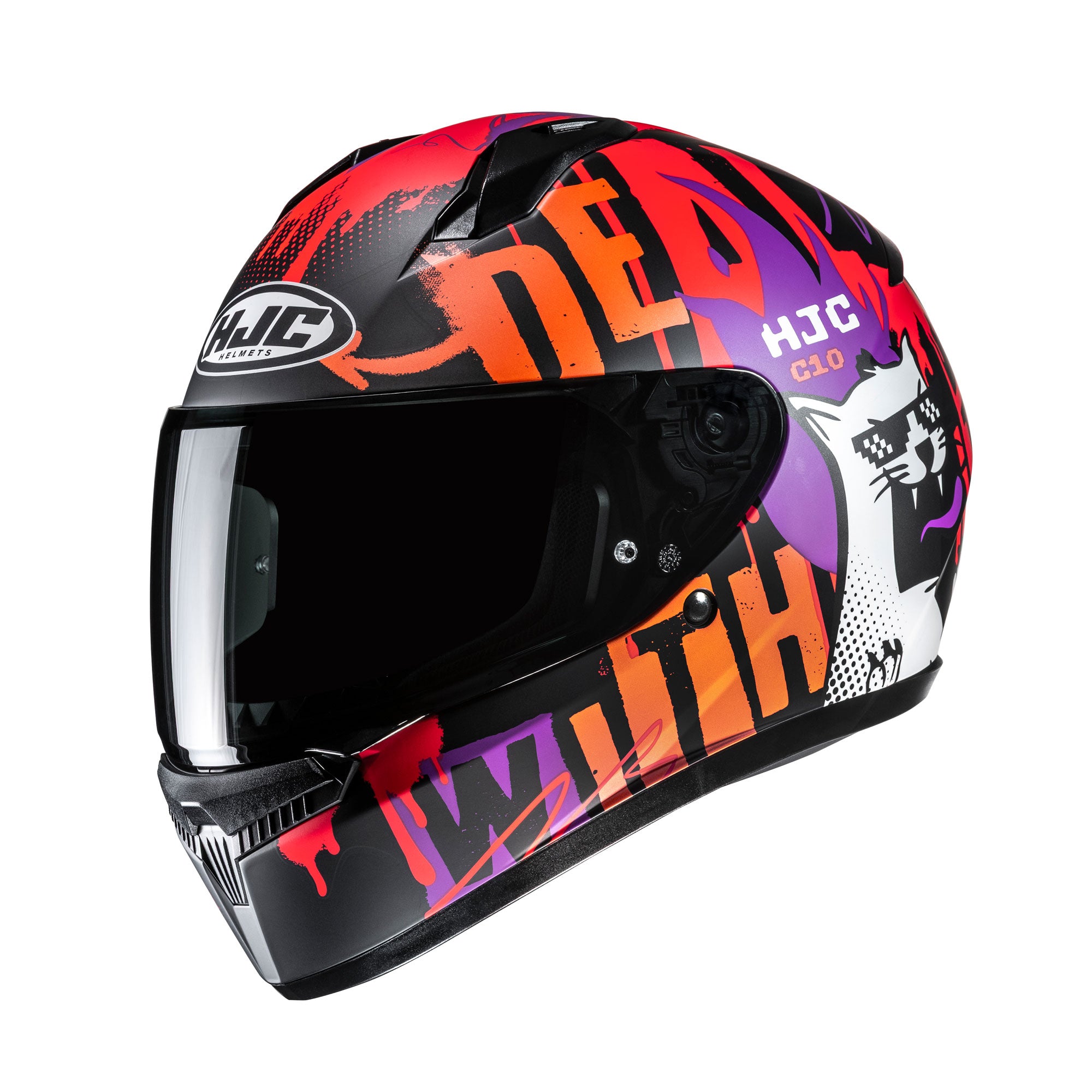 HJC C10 Fop MC7SF Orange