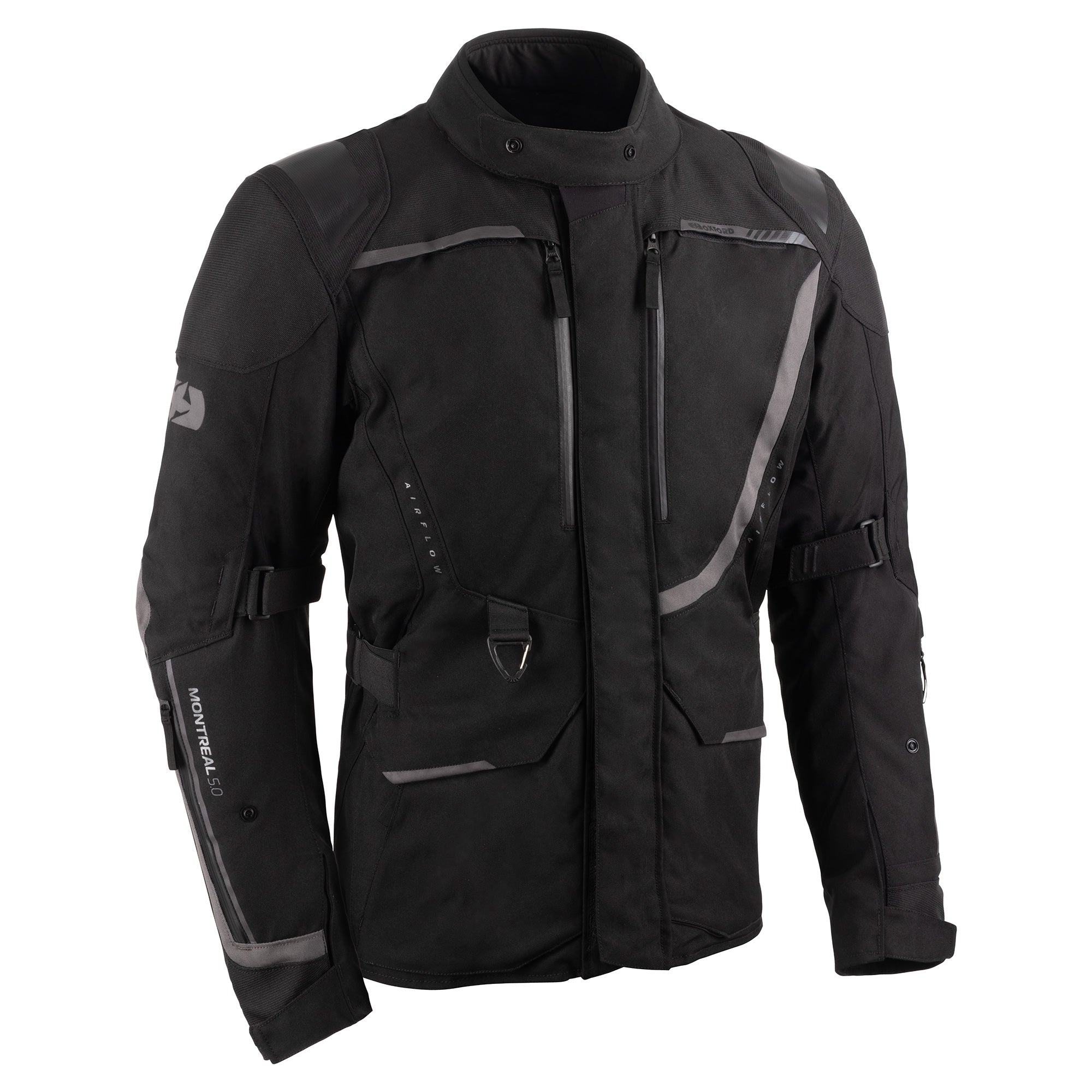 Oxford Oxford Montreal 5.0 MS Jkt Stl Blk