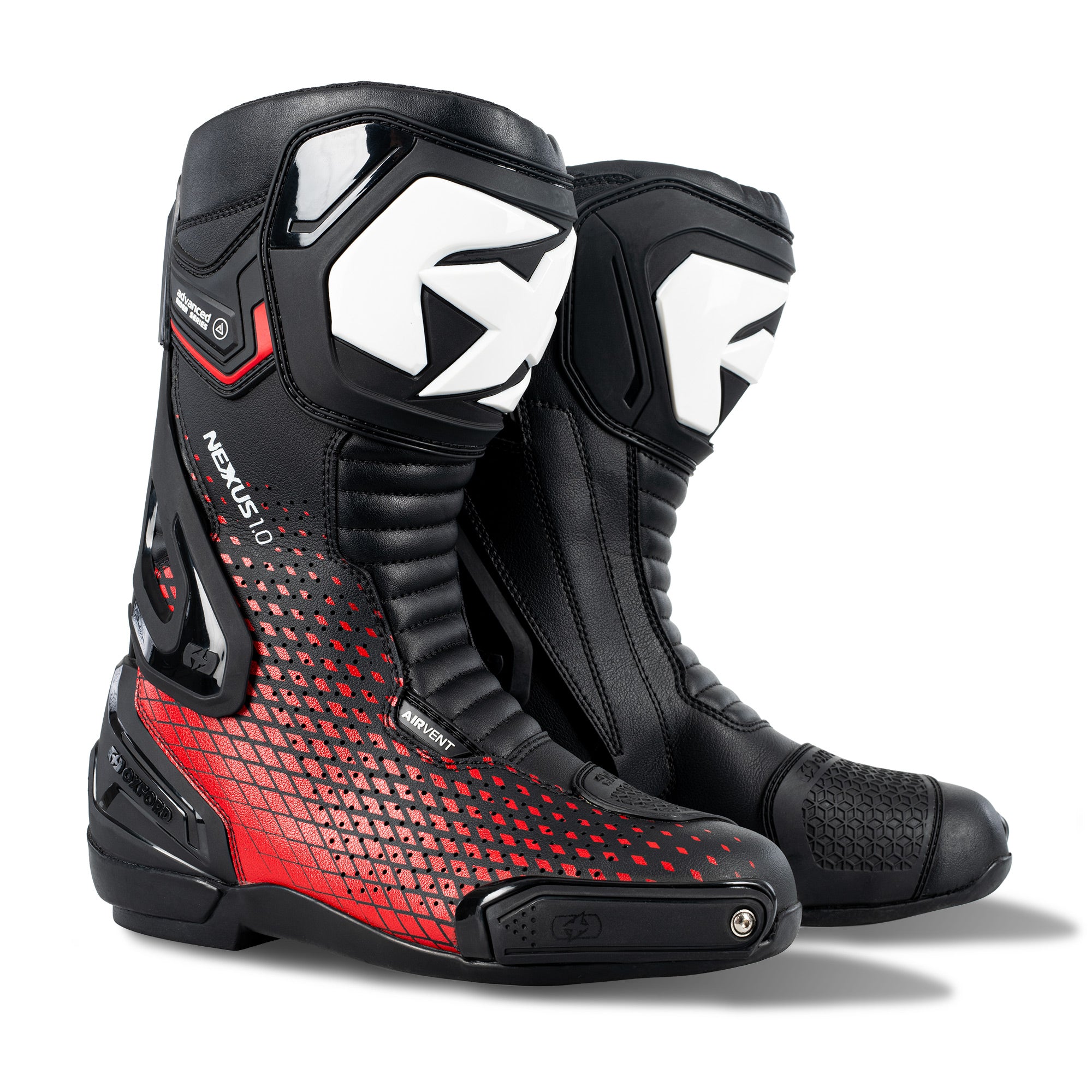 Oxford Nexus 1.0 Air MS Boot Blk / Wht/ Red